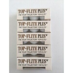 15 ct New Spalding Top-Flite Plus II Golf Balls The Longest Balls